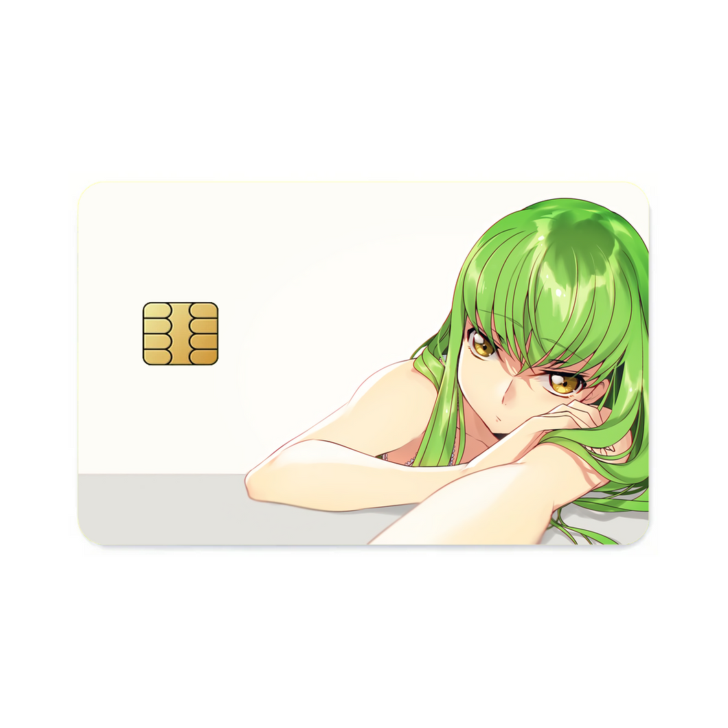 Pondering C.C.  Credit Card Skins (4-in-1 Pack)