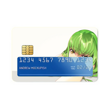 Load image into Gallery viewer, Pondering C.C.  Credit Card Skins (4-in-1 Pack)
