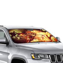 Load image into Gallery viewer, Portgas D. Ace 8k  Car Sunshade
