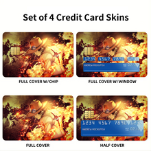 Load image into Gallery viewer, Portgas D. Ace 8k  Credit Card Skins (4-in-1 Pack)
