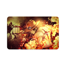 Load image into Gallery viewer, Portgas D. Ace 8k  Credit Card Skins (4-in-1 Pack)

