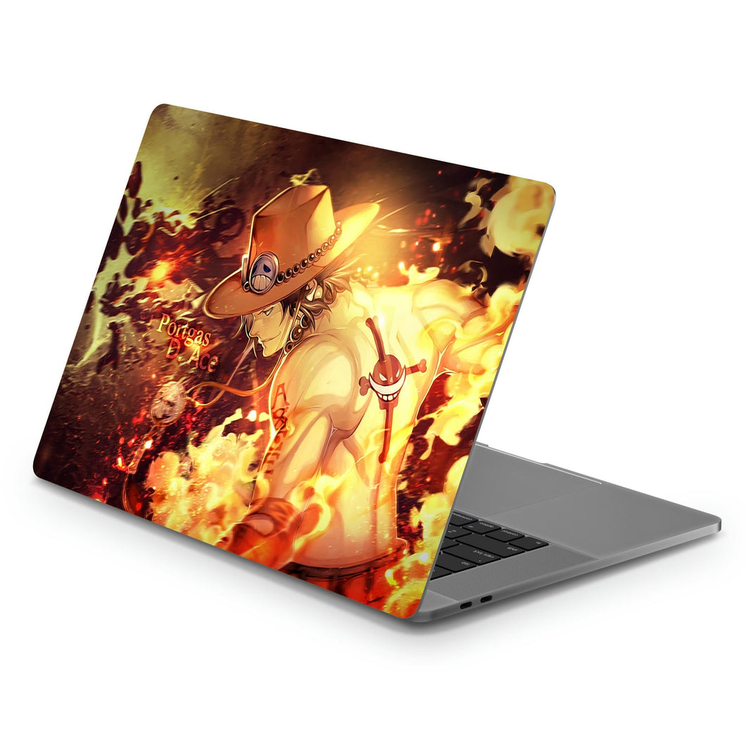 Portgas D. Ace 8k  Macbook Skin