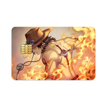 Load image into Gallery viewer, Portgas D. Ace  Credit Card Skins (4-in-1 Pack)
