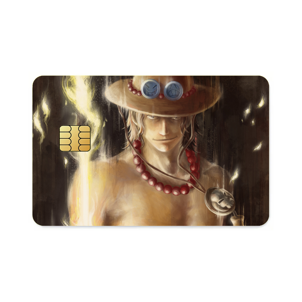 Portgas D. Ace Credit Card Skins (4-in-1 Pack)