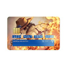 Load image into Gallery viewer, Portgas D. Ace  Credit Card Skins (4-in-1 Pack)
