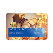 Load image into Gallery viewer, Portgas D. Ace  Credit Card Skins (4-in-1 Pack)

