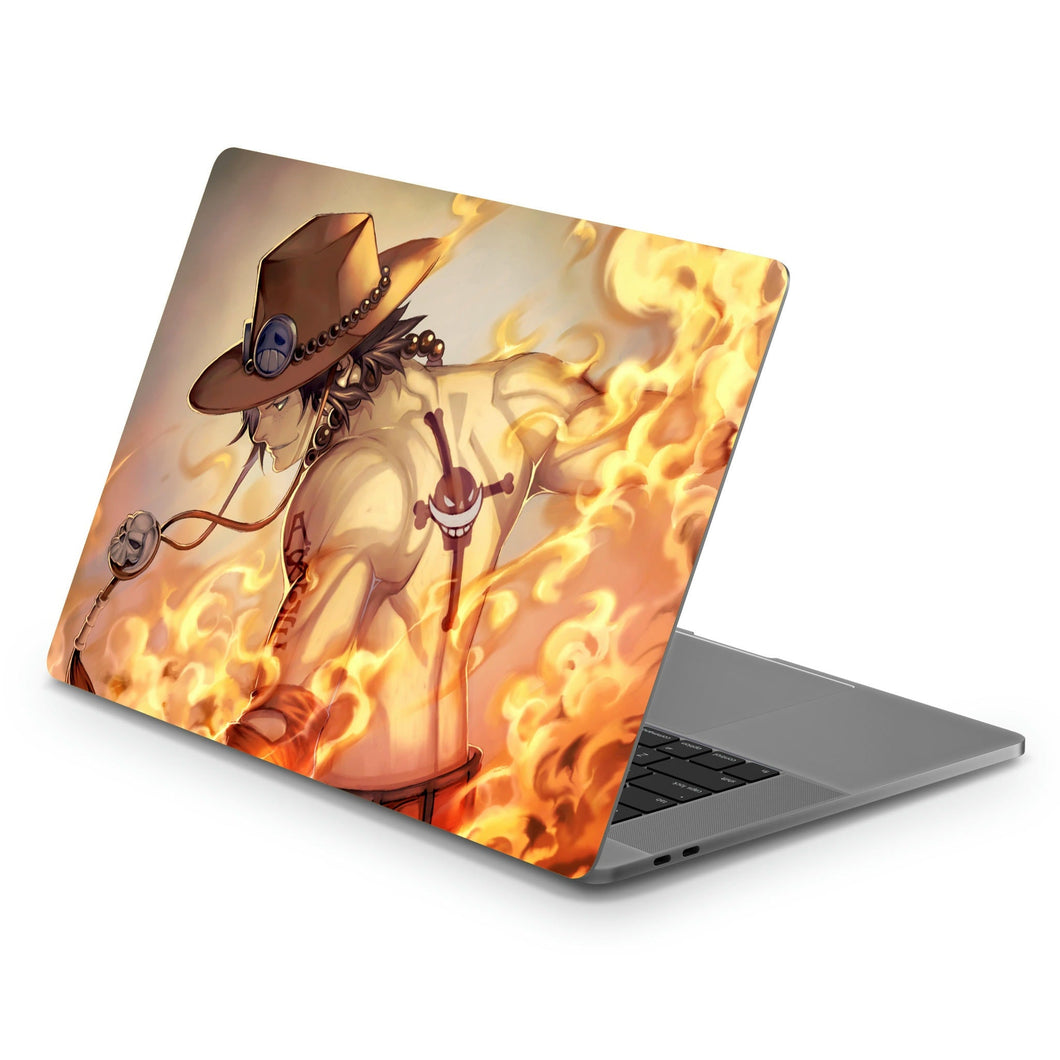 Portgas D. Ace  Macbook Skin