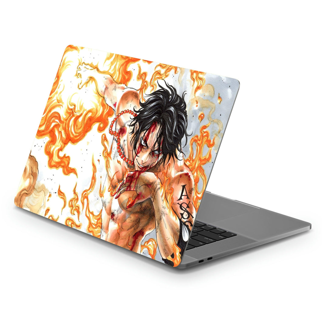 Portgas D. Ace - One Piece Macbook Skin