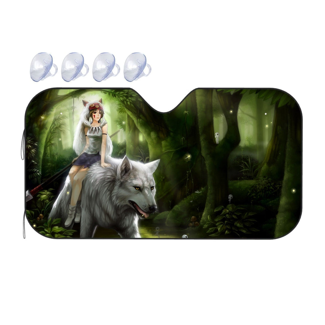 Princess Mononoke  Car Sunshade
