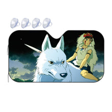 Load image into Gallery viewer, Princess Mononoke  Car Sunshade
