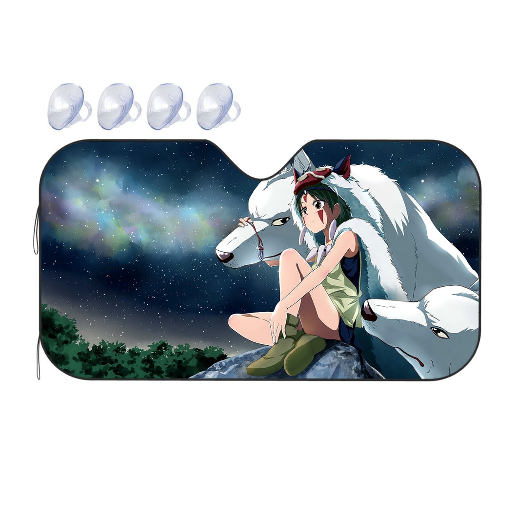 Princess Mononoke  Car Sunshade
