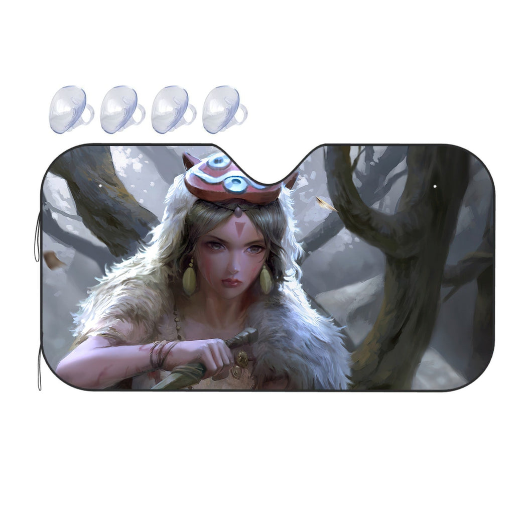 Princess Mononoke  Car Sunshade
