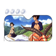 Load image into Gallery viewer, Princess Mononoke  Car Sunshade
