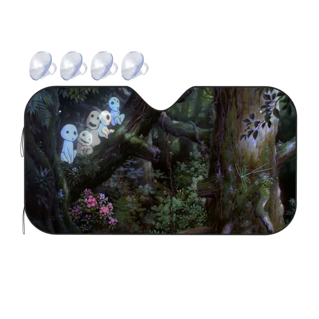 Princess Mononoke  Car Sunshade