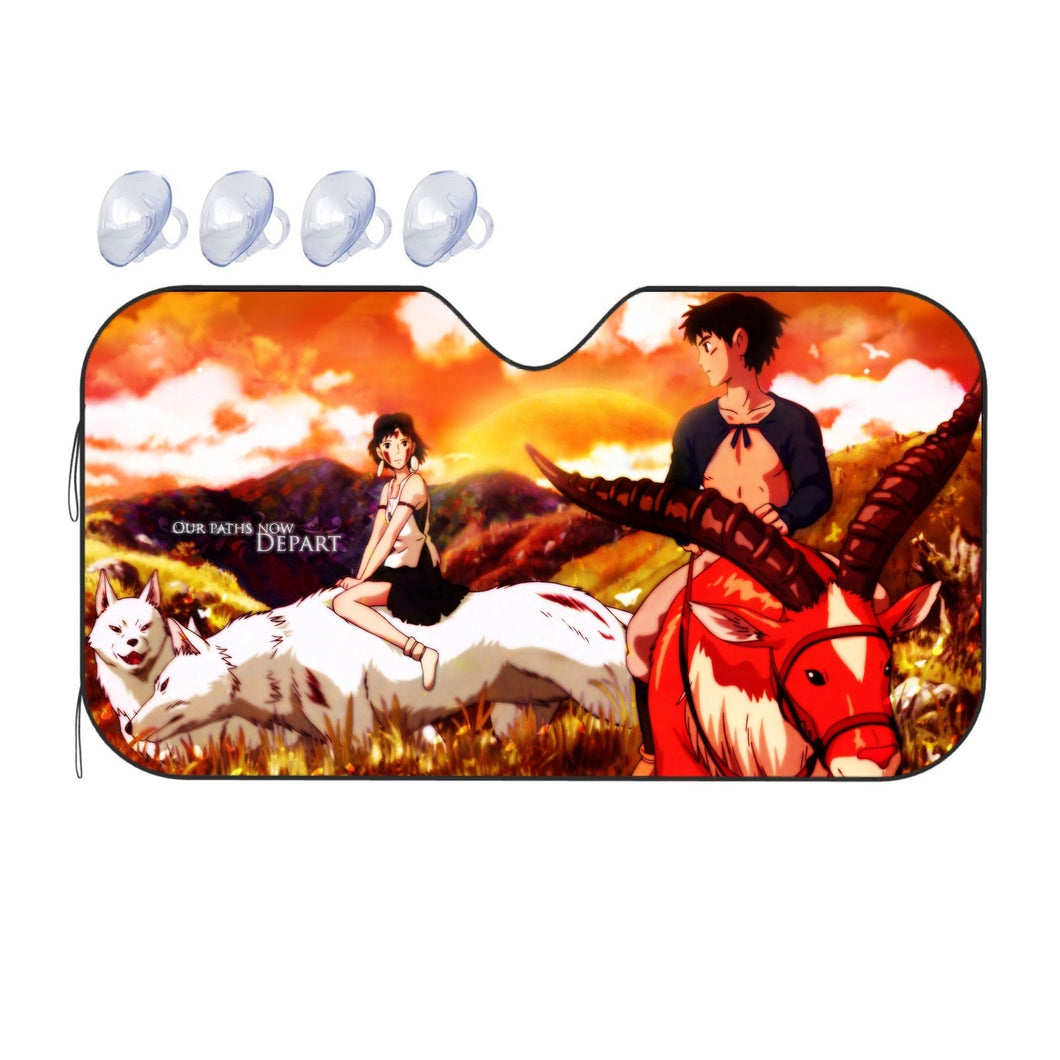 Princess Mononoke  Car Sunshade