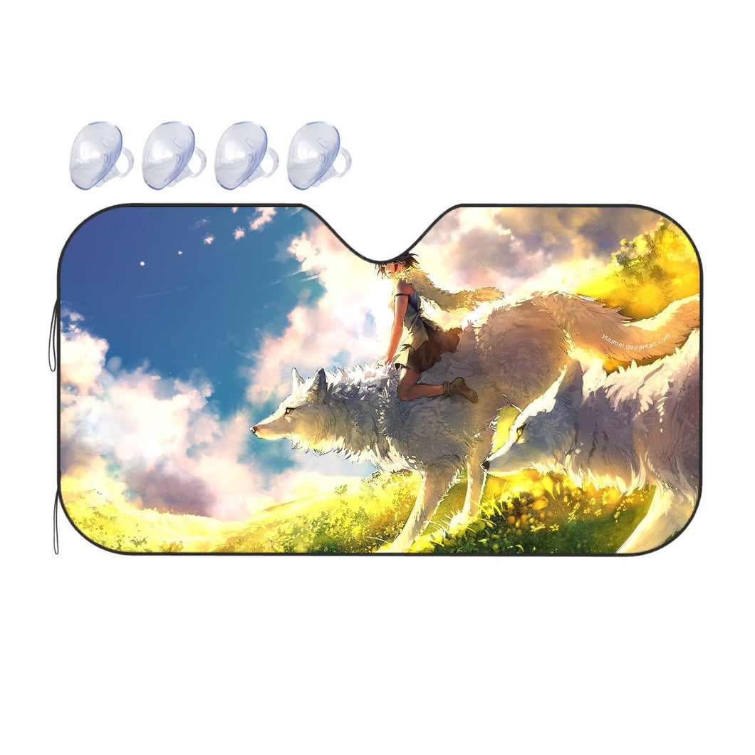 Princess Mononoke  Car Sunshade