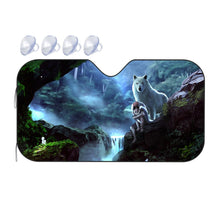 Load image into Gallery viewer, Princess Mononoke  Car Sunshade

