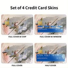 Load image into Gallery viewer, Princess Mononoke  Credit Card Skins (4-in-1 Pack)
