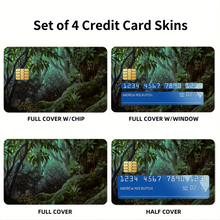 Load image into Gallery viewer, Princess Mononoke  Credit Card Skins (4-in-1 Pack)
