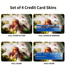 Load image into Gallery viewer, Princess Mononoke  Credit Card Skins (4-in-1 Pack)

