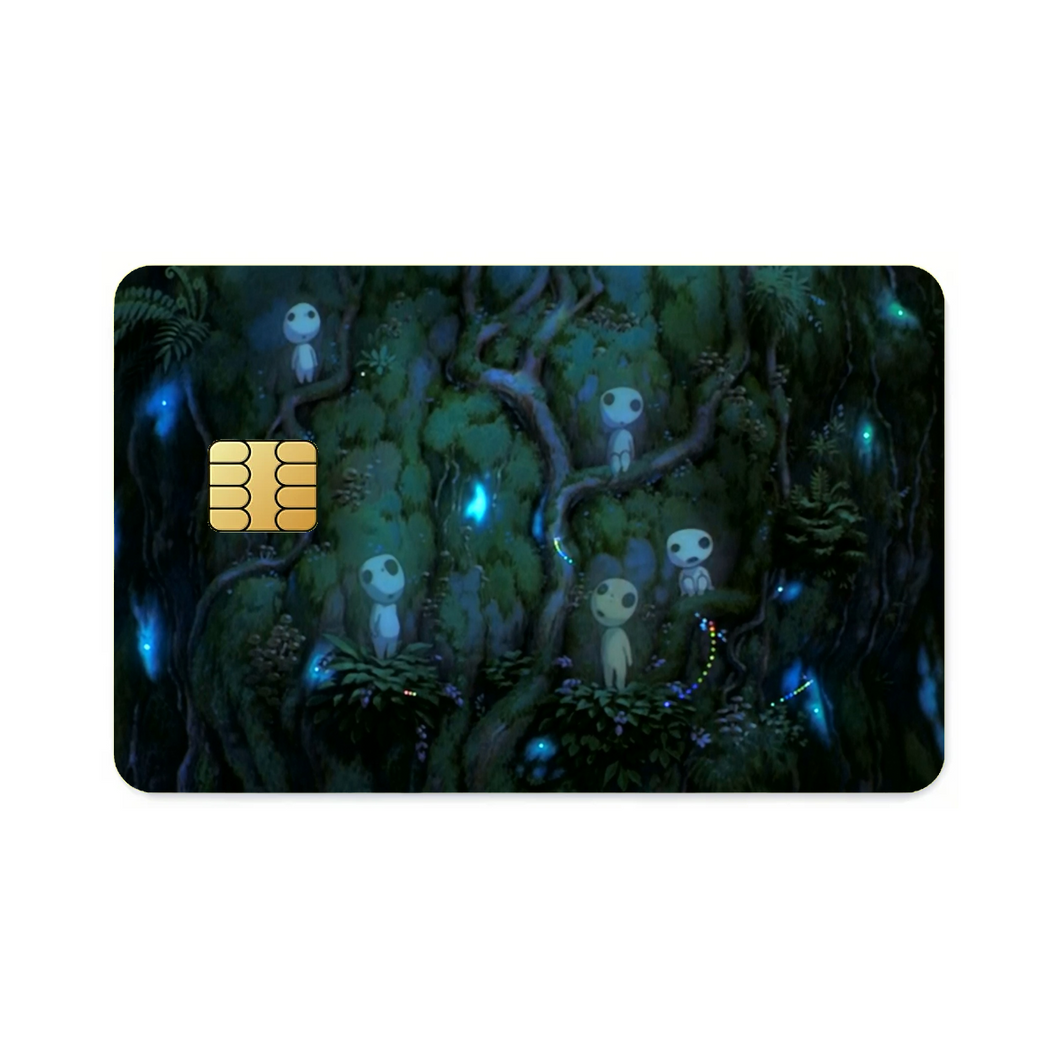 Princess Mononoke  Credit Card Skins (4-in-1 Pack)