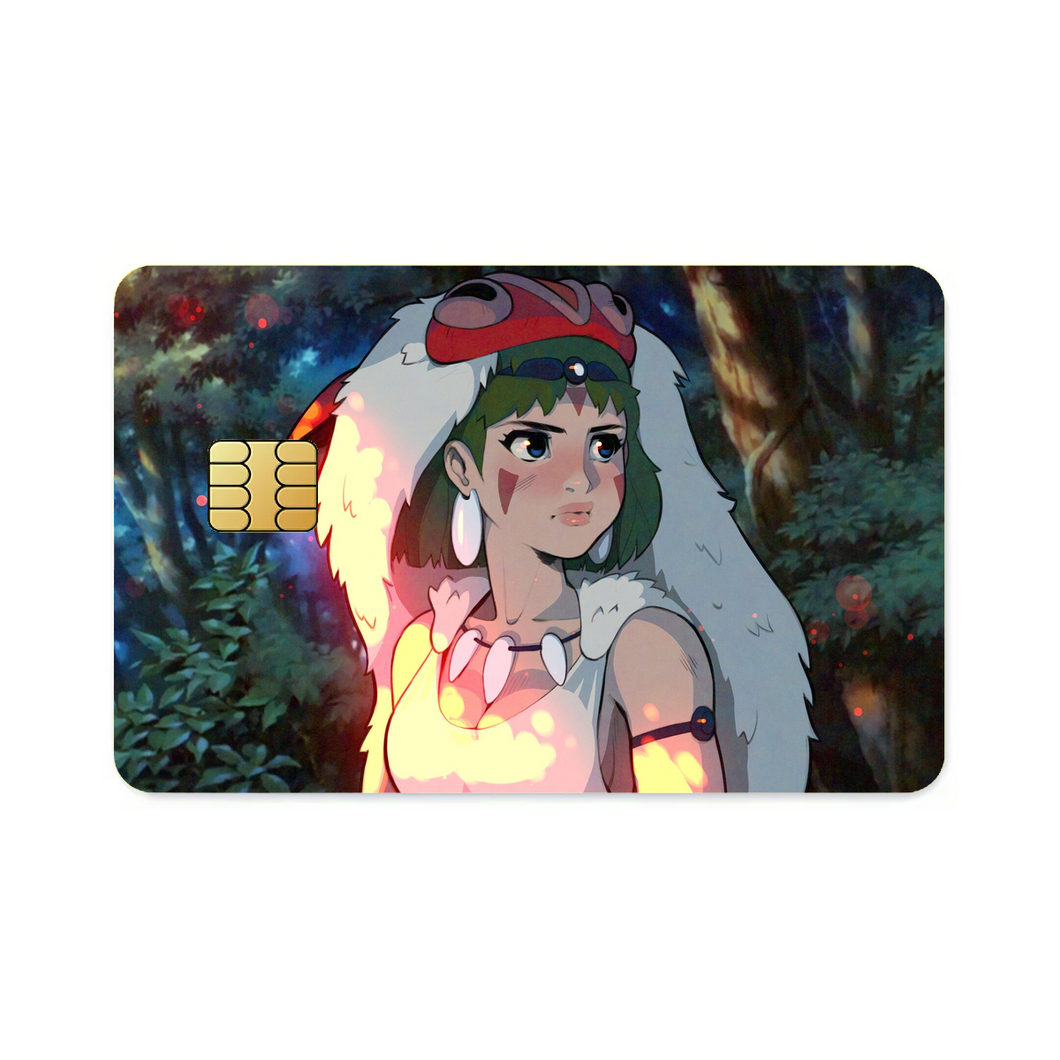 Princess Mononoke  Credit Card Skins (4-in-1 Pack)