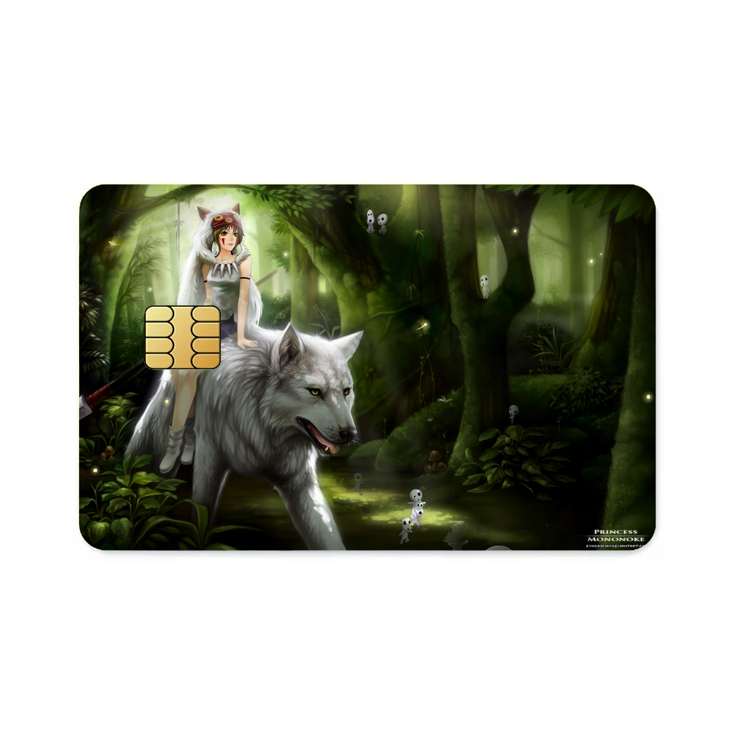 Princess Mononoke  Credit Card Skins (4-in-1 Pack)