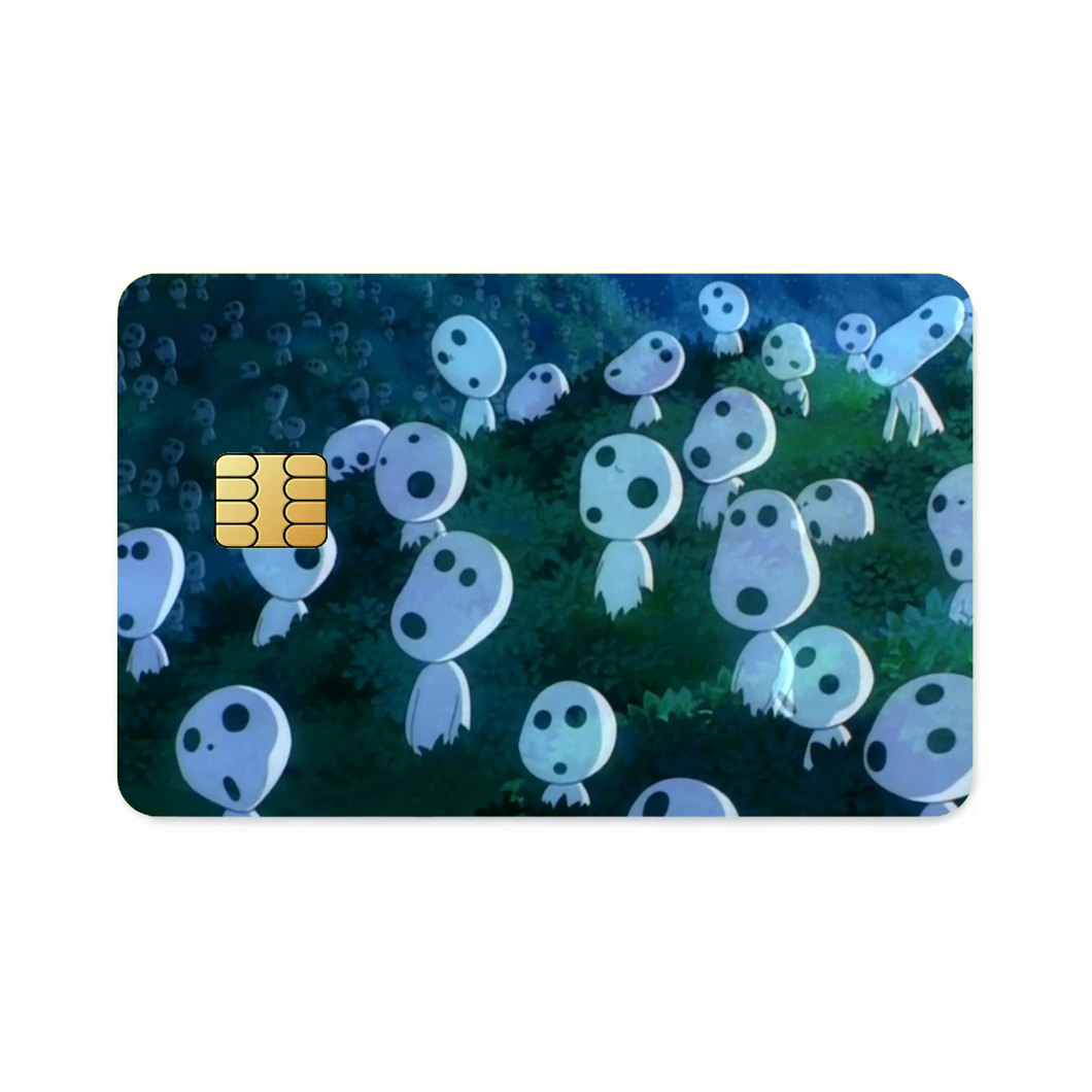 Princess Mononoke  Credit Card Skins (4-in-1 Pack)