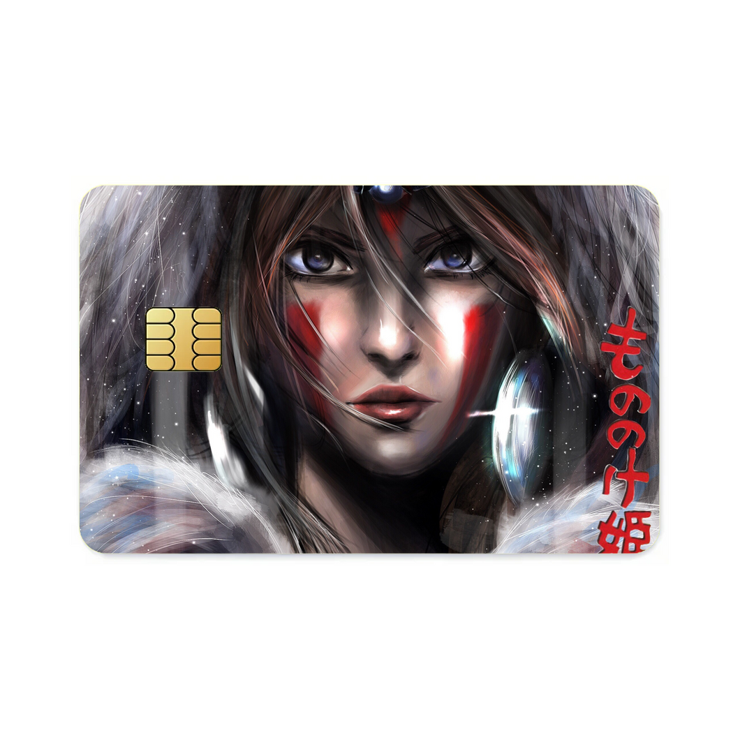 Princess Mononoke  Credit Card Skins (4-in-1 Pack)
