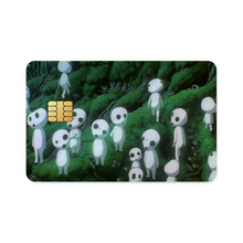 Load image into Gallery viewer, Princess Mononoke  Credit Card Skins (4-in-1 Pack)
