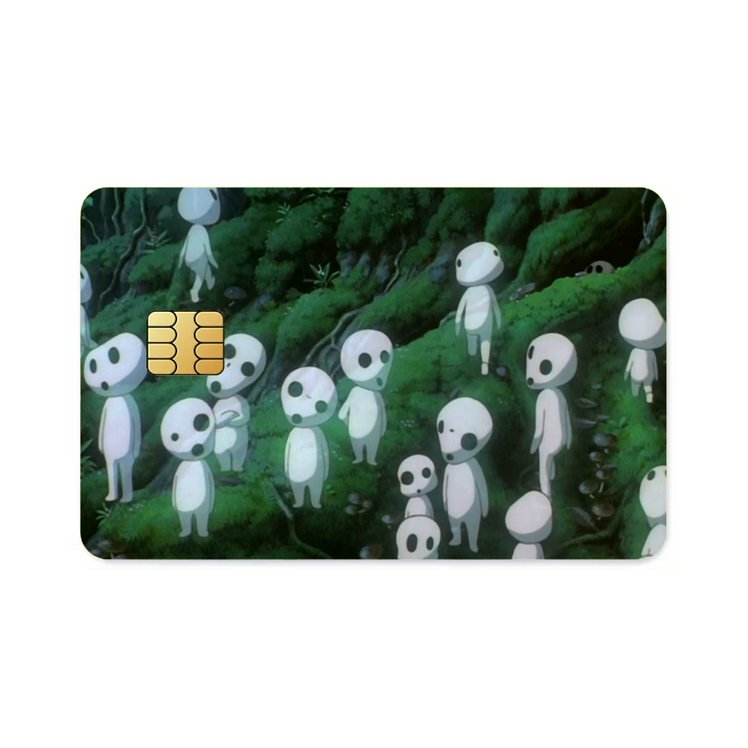 Princess Mononoke  Credit Card Skins (4-in-1 Pack)