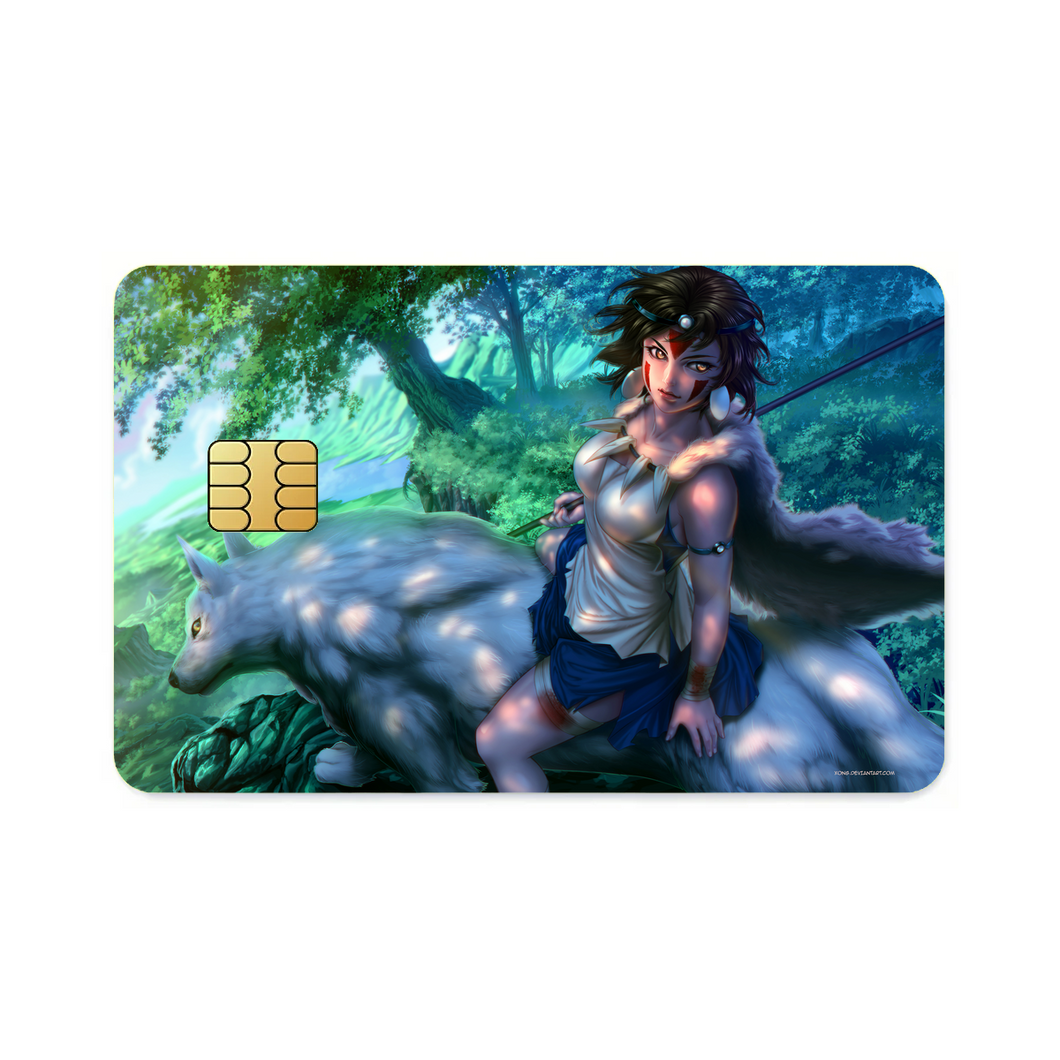 Princess Mononoke  Credit Card Skins (4-in-1 Pack)