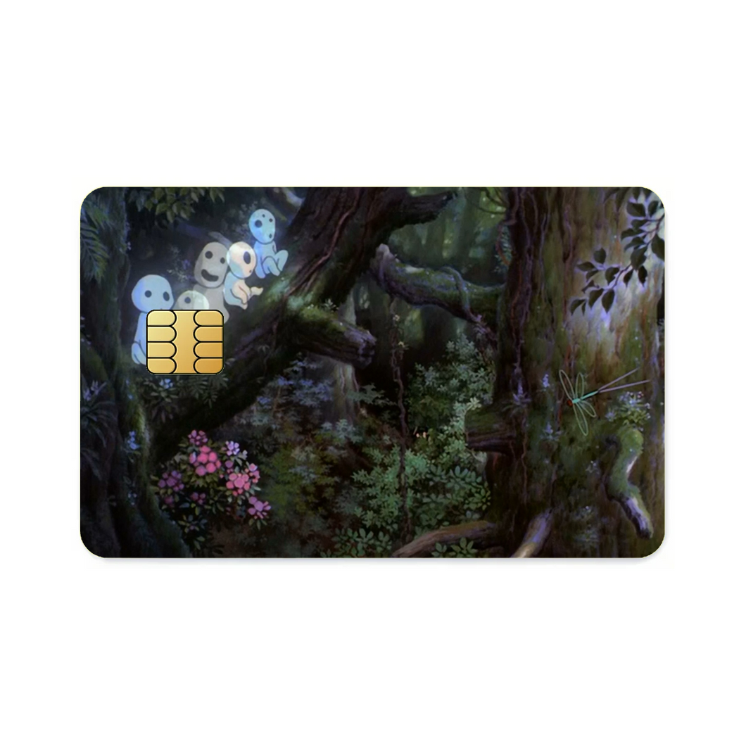 Princess Mononoke  Credit Card Skins (4-in-1 Pack)