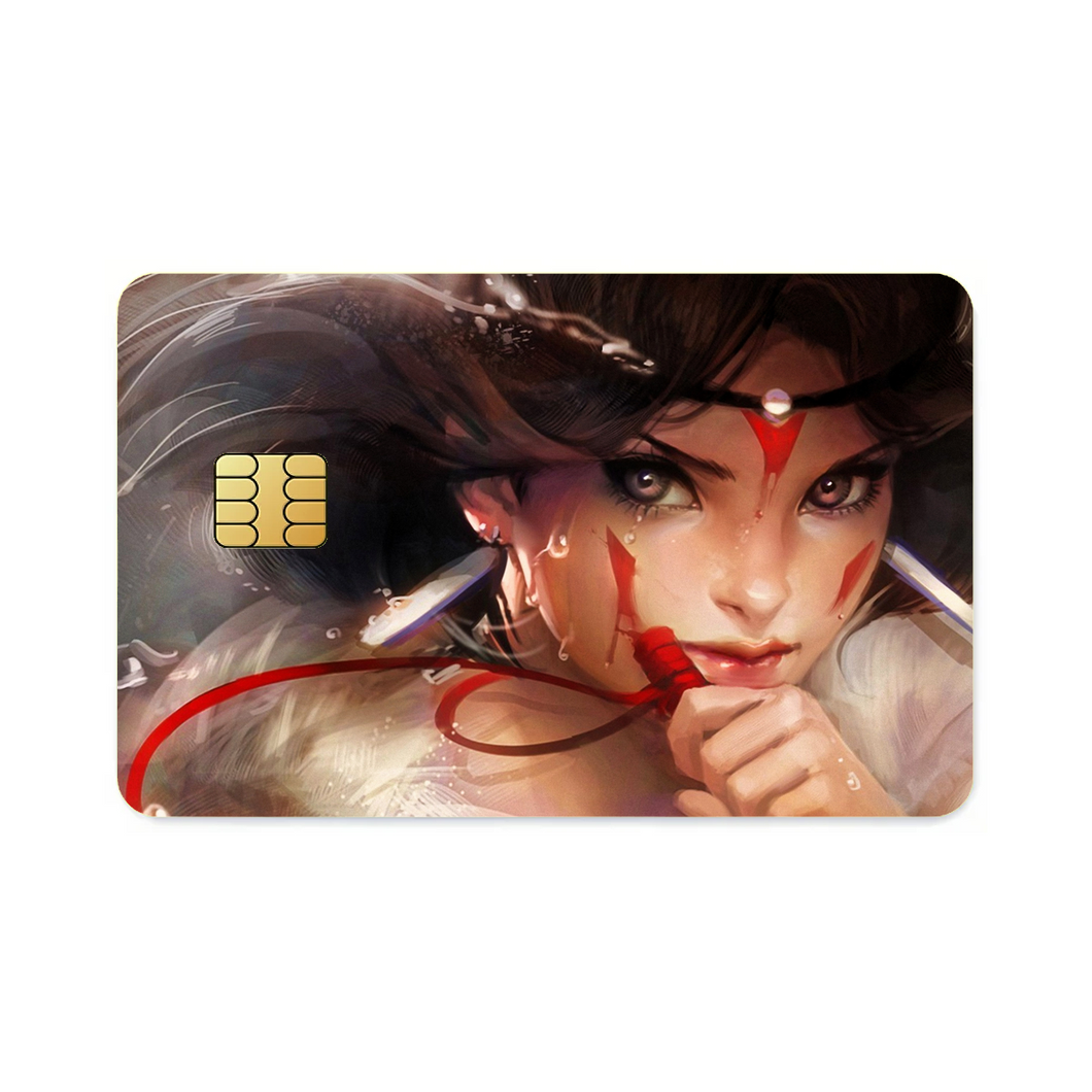 Princess Mononoke  Credit Card Skins (4-in-1 Pack)