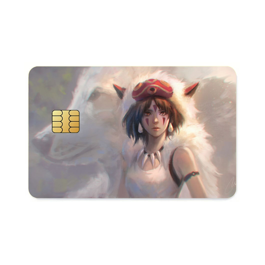 Princess Mononoke  Credit Card Skins (4-in-1 Pack)