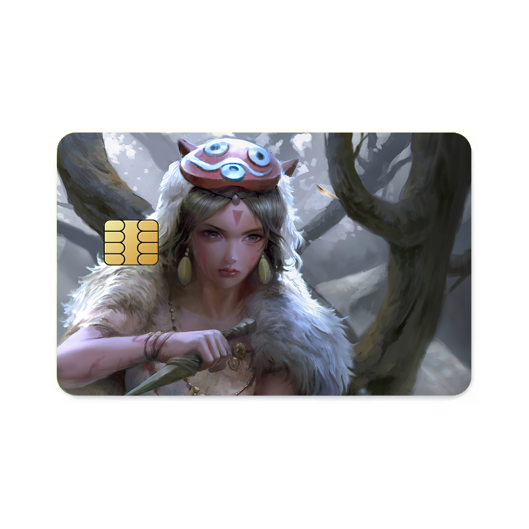 Princess Mononoke  Credit Card Skins (4-in-1 Pack)