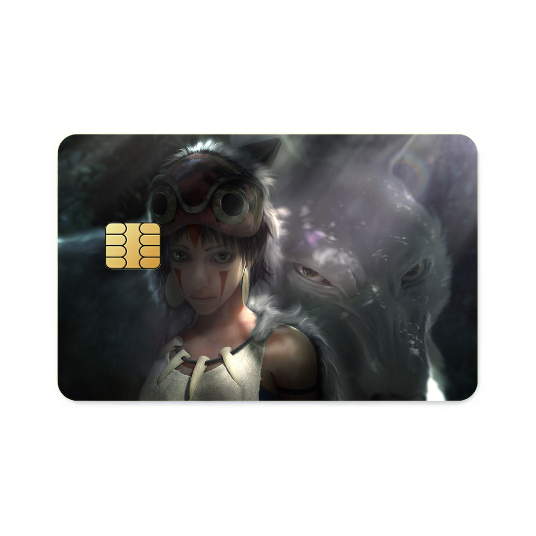 Princess Mononoke  Credit Card Skins (4-in-1 Pack)