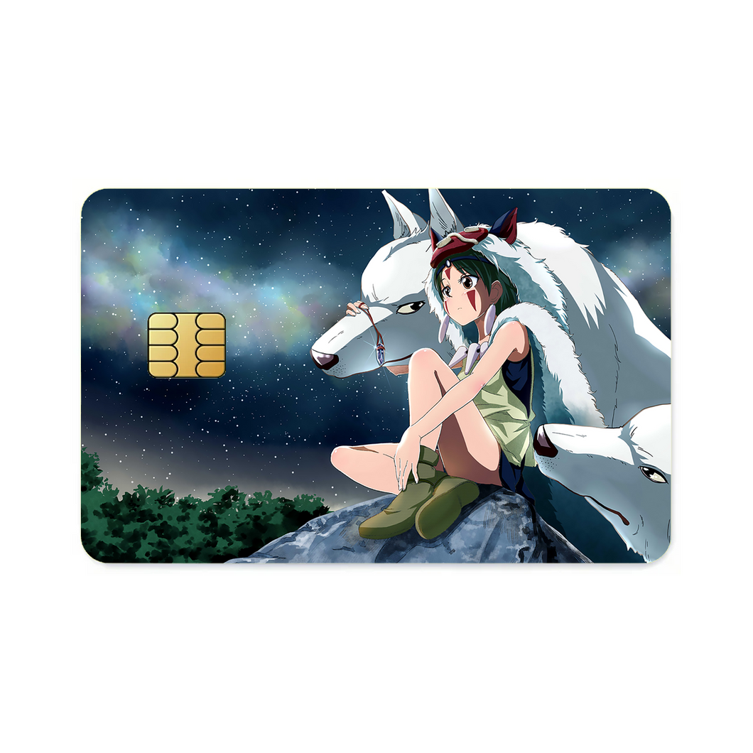 Princess Mononoke  Credit Card Skins (4-in-1 Pack)