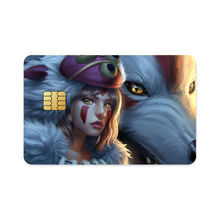 Load image into Gallery viewer, Princess Mononoke  Credit Card Skins (4-in-1 Pack)
