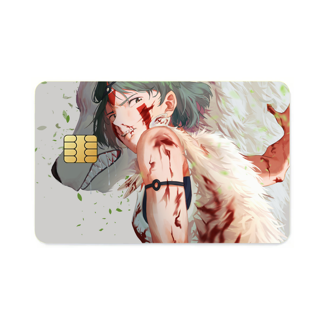 Princess Mononoke  Credit Card Skins (4-in-1 Pack)