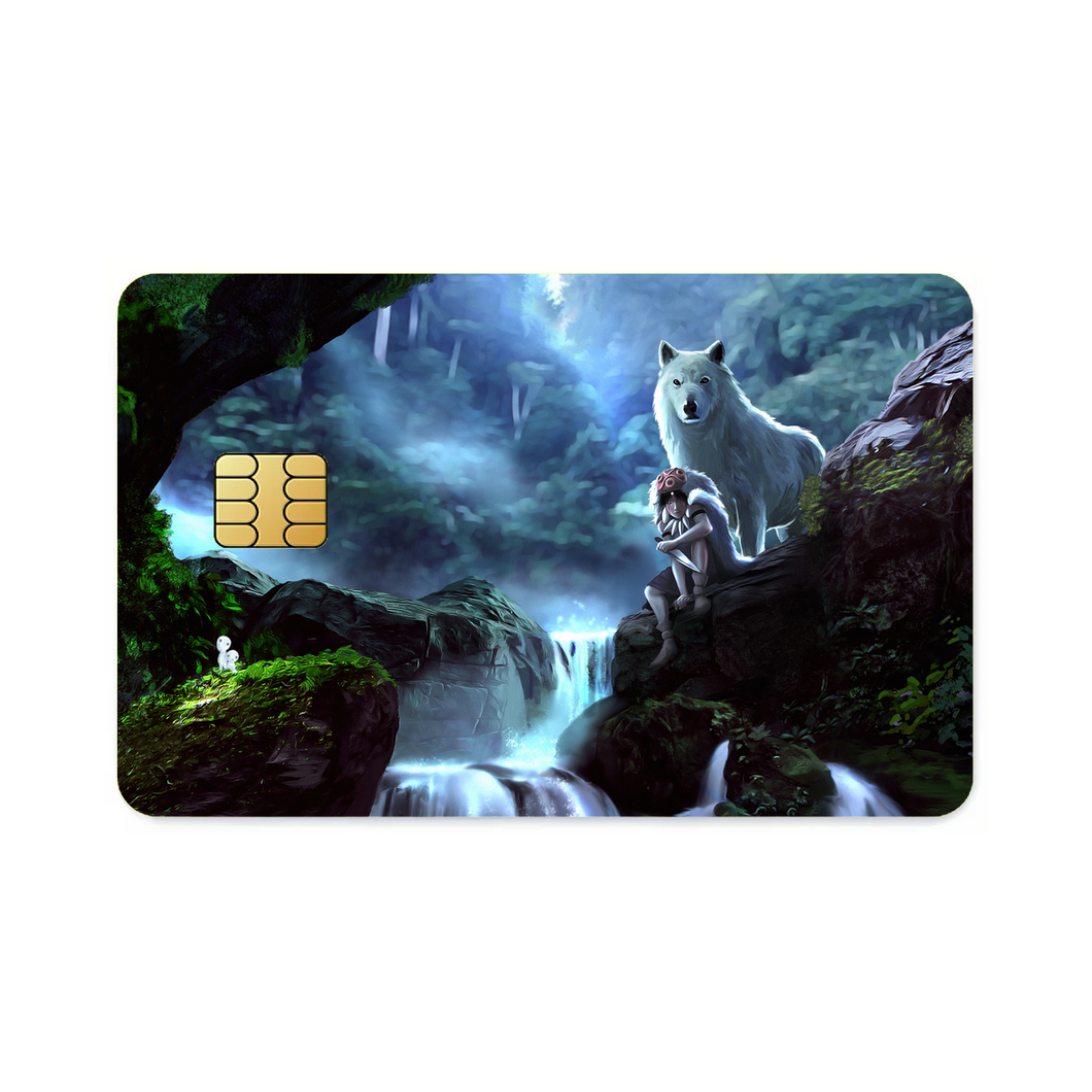 Princess Mononoke  Credit Card Skins (4-in-1 Pack)