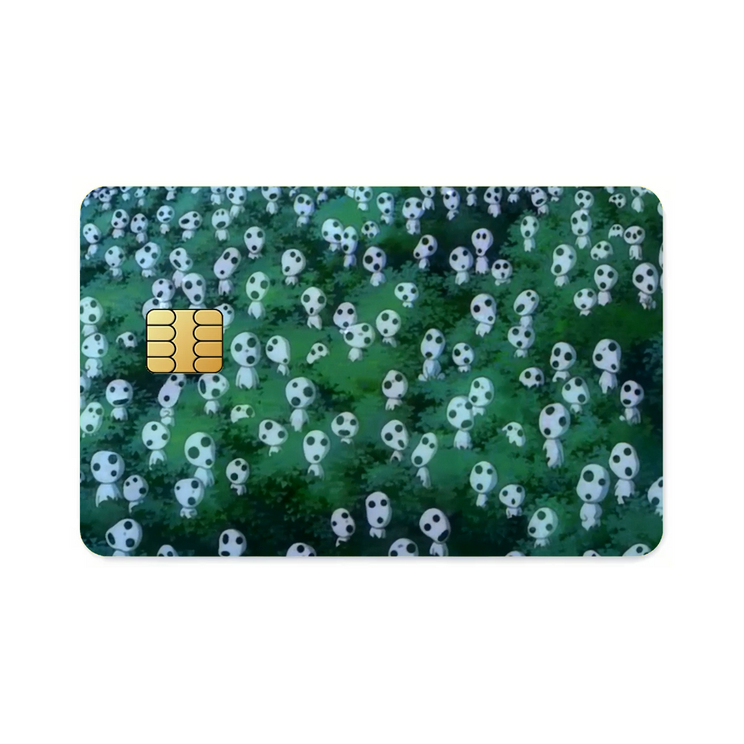 Princess Mononoke  Credit Card Skins (4-in-1 Pack)