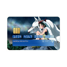 Load image into Gallery viewer, Princess Mononoke  Credit Card Skins (4-in-1 Pack)
