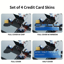 Load image into Gallery viewer, Principal VS 4 Exchange Students  Credit Card Skins (4-in-1 Pack)
