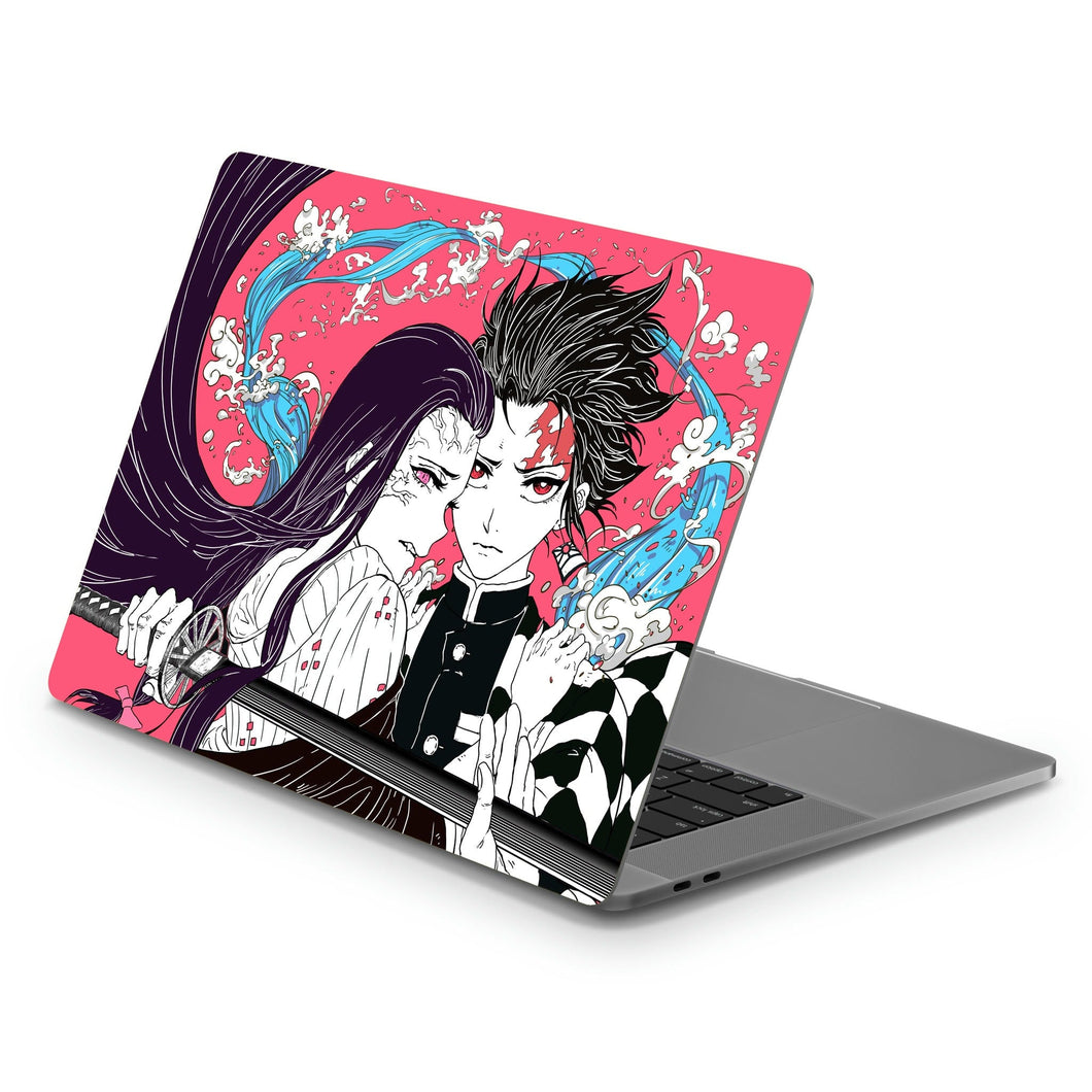 Protect me  Macbook Skin