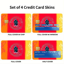 Load image into Gallery viewer, Psychic Triptych  Credit Card Skins (4-in-1 Pack)
