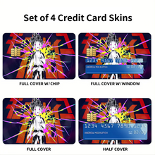 Load image into Gallery viewer, Psycho = 100%  Credit Card Skins (4-in-1 Pack)
