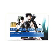 Load image into Gallery viewer, Psycho-Pass Akane Tsunemori, Nobuchika Ginoza  Credit Card Skins (4-in-1 Pack)
