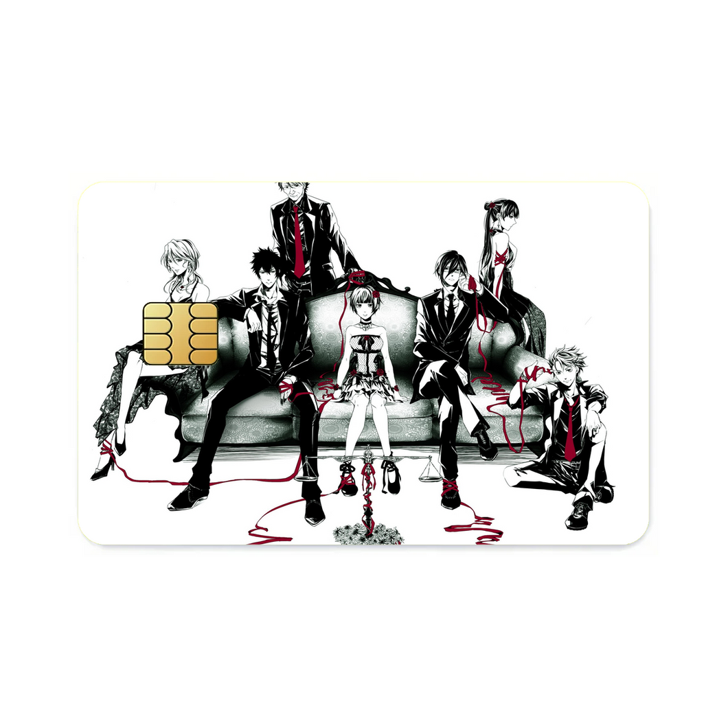 Psycho-Pass Akane Tsunemori, Nobuchika Ginoza, Shion Karanomori, Yayoi Kunizuka  Credit Card Skins (4-in-1 Pack)