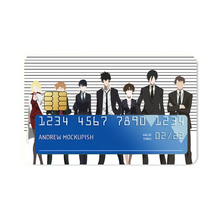 Load image into Gallery viewer, Psycho-Pass Akane Tsunemori, Nobuchika Ginoza, Shuusei Kagari, Tomomi Masaoka, Shion Karanomori  Credit Card Skins (4-in-1 Pack)
